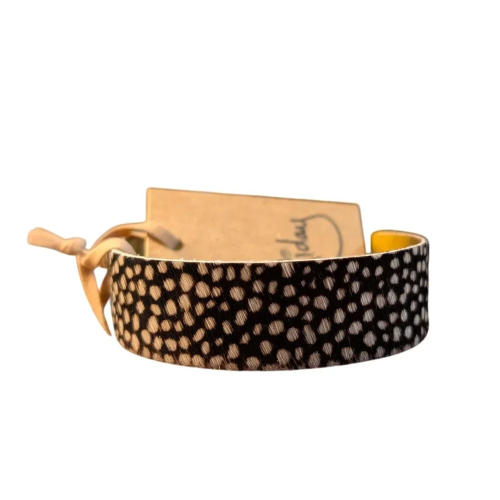 Holiday Bracelet‎ Wild Side Ocelot Cuff